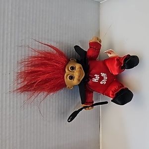 Vintage Russ Berrie Hot stuff valentines troll plush